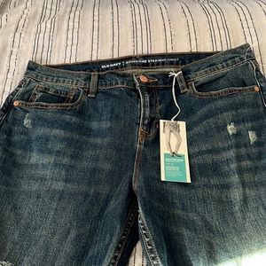 NWT boyfriend straight jeans